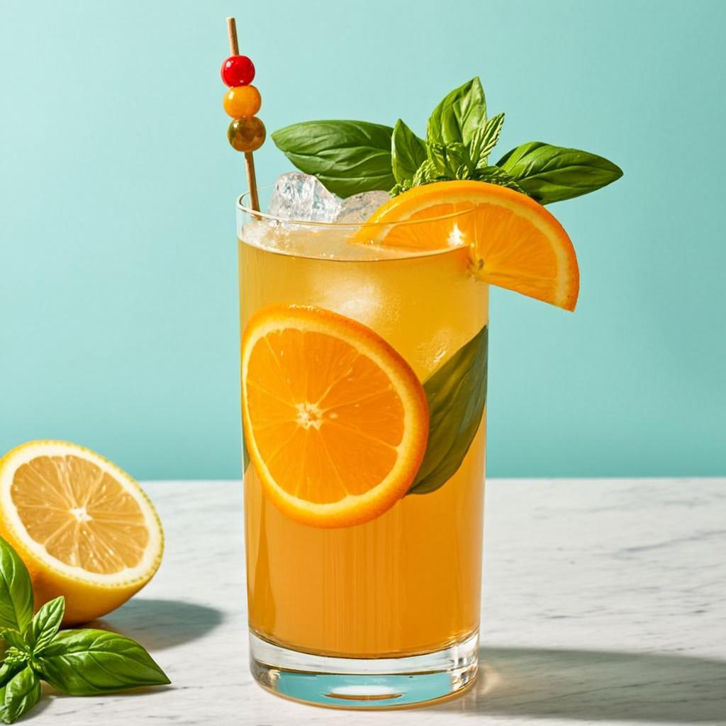 Refreshing Tropical Fruit Punch